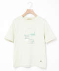 コットン モチーフプリント Tシャツ
