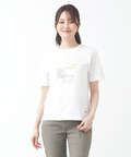 コットン モチーフプリント Tシャツ