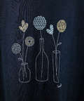フラワーモチーフ 半袖 Tシャツ