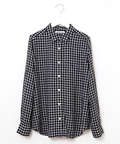オリジナル チェック柄 ブラウス