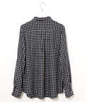オリジナル チェック柄 ブラウス