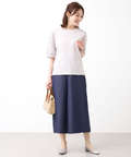 袖レース パフスリーブカットソー【オンラインショップ・一部店舗限定】