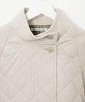 異素材 中綿キルティング ジャケット
