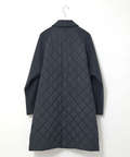 キルティング ステンカラー コート