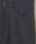 起毛 ストレート スリムパンツ