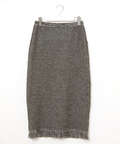 ラメ ニット スカート