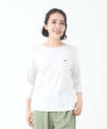 セルロースコットン 七分袖 Tシャツ【吸汗速乾】