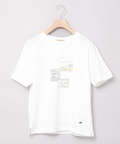 コットン モチーフプリント Tシャツ