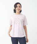 小花柄 プリント Tシャツ