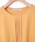 スノーリネン ピンタック プルオーバーTシャツ【接触冷感】