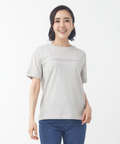 プレーティング天竺 ロゴプリント Tシャツ【一部店舗限定】