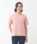 プレーティング天竺 ロゴプリント Tシャツ【一部店舗限定】