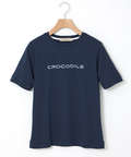 プレーティング天竺 ロゴプリント Tシャツ【一部店舗限定】