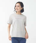 プレーティング天竺 ロゴプリント Tシャツ【一部店舗限定】