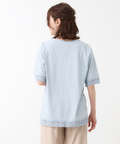 レース チュニック丈 Tシャツ