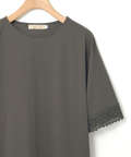 レース チュニック丈 Tシャツ