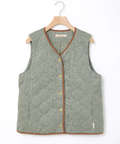 キルティング 中綿 ベスト