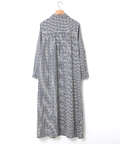 クロコダイルタータン 長袖 ワンピース