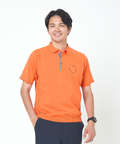 ロゴプリント ニット ポロシャツ【ZERO POLO SHIRT】
