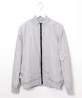 ニット ドッキング 中綿ブルゾン