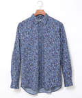 サーモ 花柄プリント シャツ