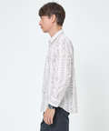 ノンアイロン マルチストライプ シャツ【シワになりにくい】