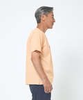 スノーリネン 鹿の子 クルーネックTシャツ【接触冷感】