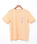 スノーリネン 鹿の子 クルーネックTシャツ【接触冷感】