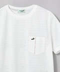 スノーコットン シャドーボーダー Tシャツ【接触冷感】