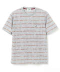 メッシュ ボーダー Tシャツ