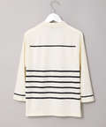 ハイネック ボーダー カットソー