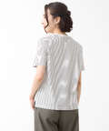 スノーコットン 天竺 ボーダー Tシャツ【接触冷感】
