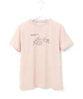 プレーティング天竺 モチーフプリント Tシャツ【吸汗速乾】
