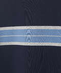 天竺 ボーダードッキングデザイン カットソー