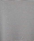 スムース ボーダー ハイネック カットソー