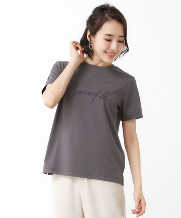 プレーティング天竺 ロゴ Tシャツ