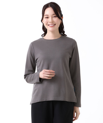 ダブルフェイス クルーネック カットソー