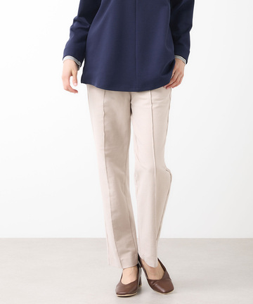 ウエストゴム ピンタック パンツ