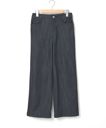 ブリーズデニム 【ワイド9分丈】【接触冷感】