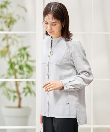 刺繍 ヨークデザイン チュニック