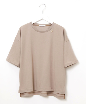 コットンブレンド ボクシーシルエット Tシャツ【一部店舗限定】