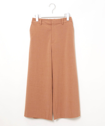 セミワイド クロップド パンツ