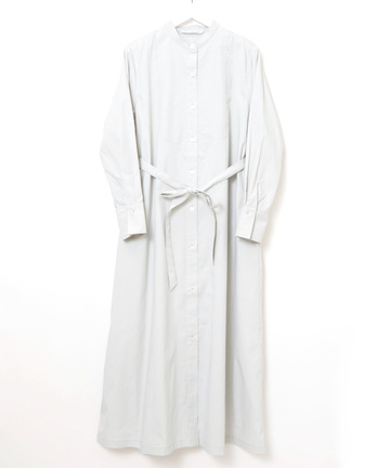 ヨーク切り替え ストライプ ワンピース