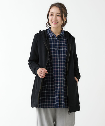 裏毛 チュニック パーカー【オンラインショップ限定】