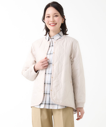 中綿 キルティング ジャケット