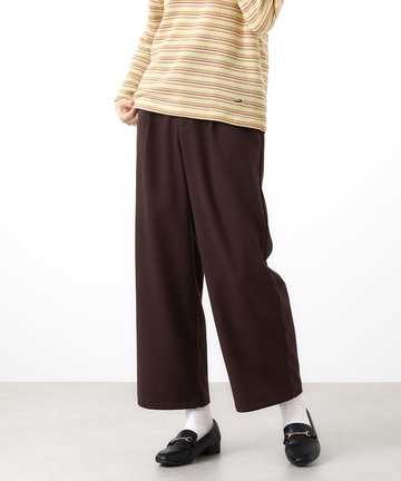 ツイル ワイド パンツ