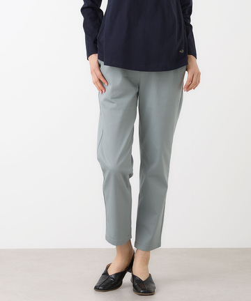 ストレッチ クロップド パンツ【接触冷感】【吸汗速乾】