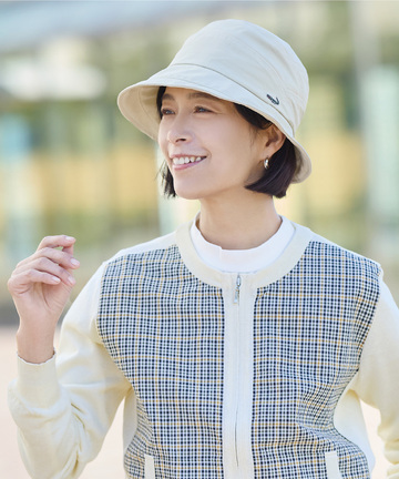 4WAY ハット【UV加工】【手洗いOK】