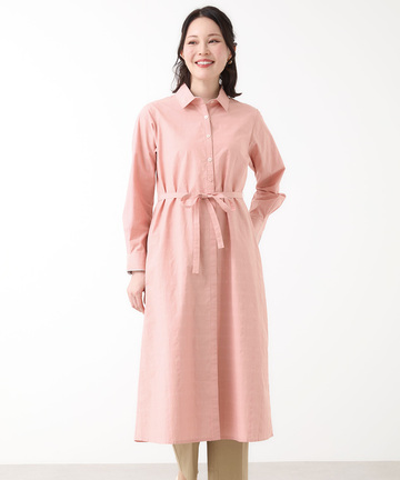 ドビー シャツ ワンピース