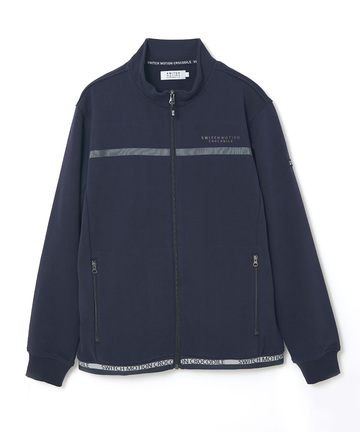 裏毛 ジップ ブルゾン